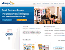 Tablet Screenshot of designleap.net